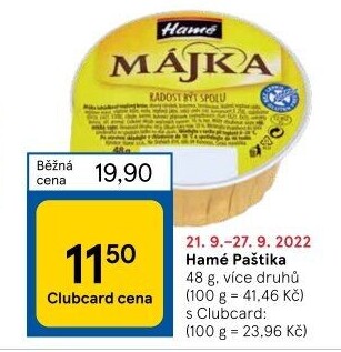 Paštiky Hamé