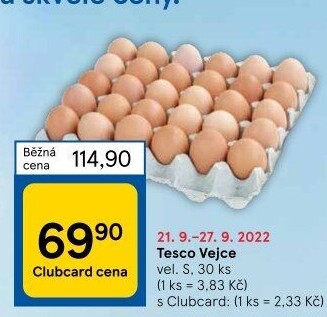 Vejce S Tesco