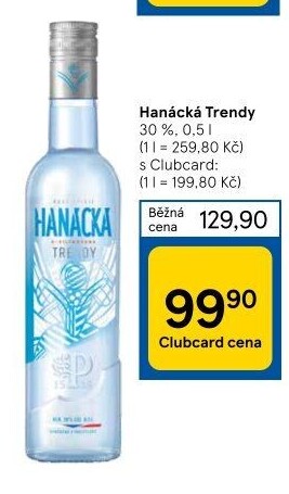 Vodka trendy Hanácká
