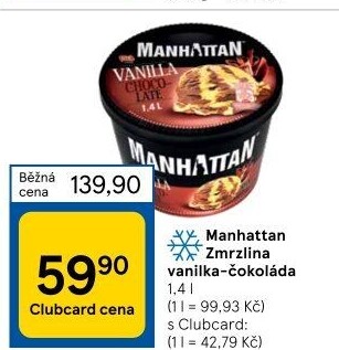 Zmrzlina v kelímku Manhattan Nestlé