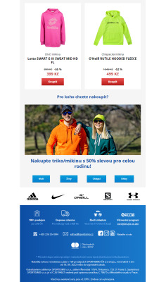 akční leták Sportisimo 18.9.2022-23.9.2022
