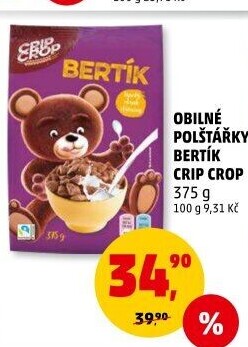 Cereálie Bertík Crip Crop