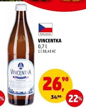 Minerální voda Vincentka