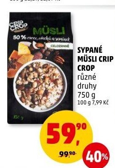 Müsli Crip Crop