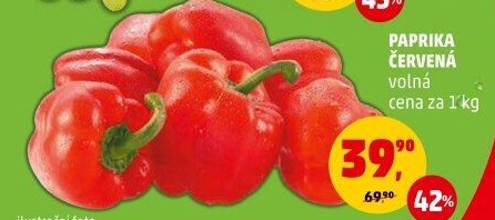 Paprika červená