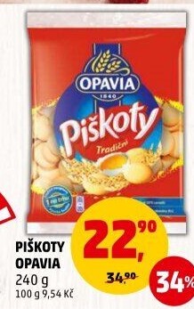 Piškoty Opavia