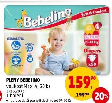 Pleny dětské Bebelino