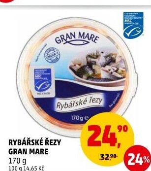 Řezy rybářské Gran Mare