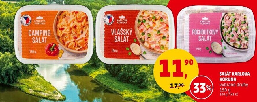 Saláty Karlova Koruna