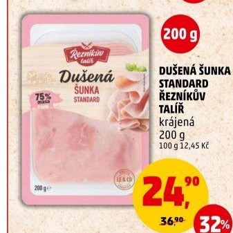 Šunka dušená standard Řezníkův talíř
