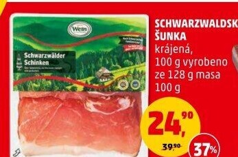 Šunka schwarzwaldská Wein