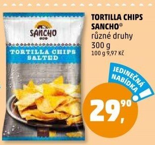 Tortilla chips Sancho