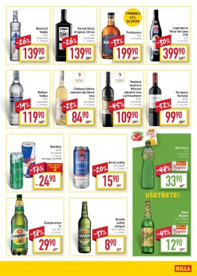 akční leták BILLA 21.9.2022-27.9.2022