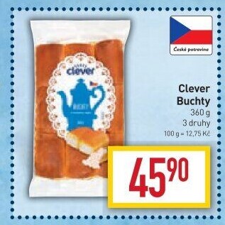 Buchty s náplní Clever