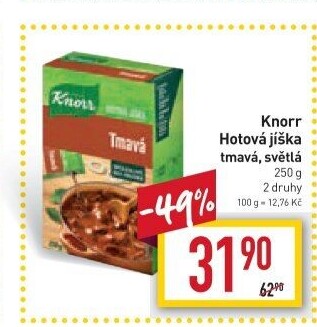 Jíška hotová Knorr