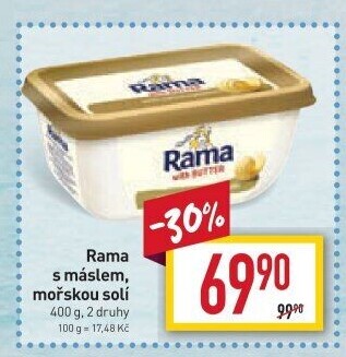 Margarín máslová příchuť Rama