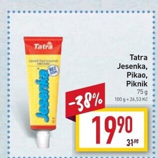 Mléko kondenzované Jesenka Tatra