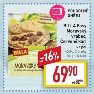 Moravský vrabec Easy Billa