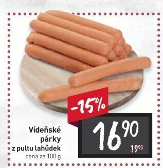 Párky vídeňské