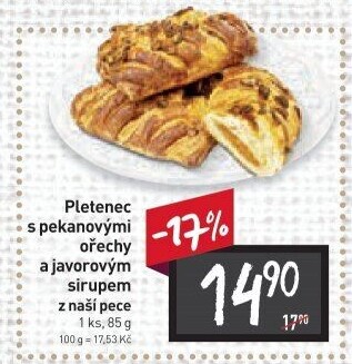 Pletenec plněný