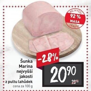Šunka Marina nejvyšší jakosti