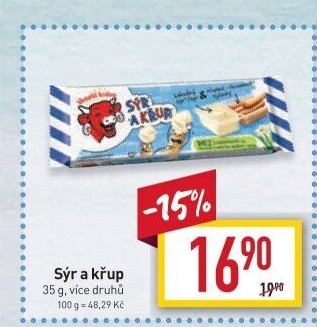Sýr a křup Veselá kráva