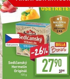 Sýr Hermelín Sedlčanský