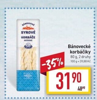 Sýr Korbáčky Bánovecké Milsy