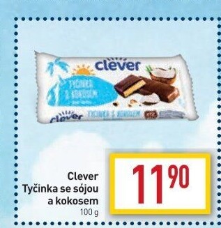 Tyčinka se sójou a kokosem Clever