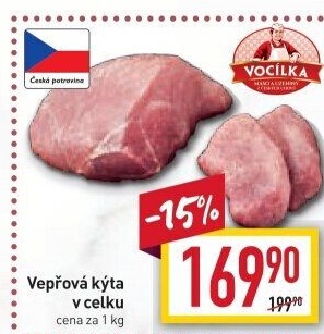 Vepřová kýta Vocílka