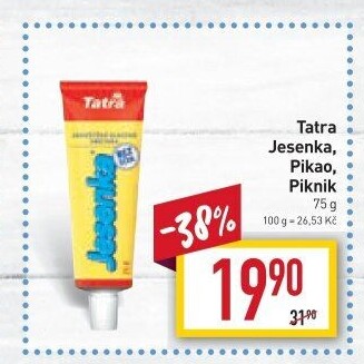 Mléko kondenzované Jesenka Tatra