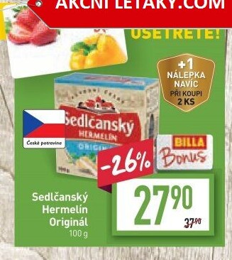 Sýr Hermelín Sedlčanský