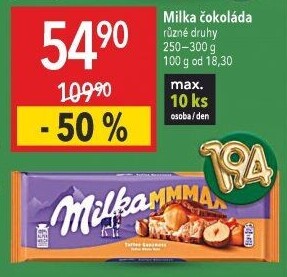 Čokoláda Milka