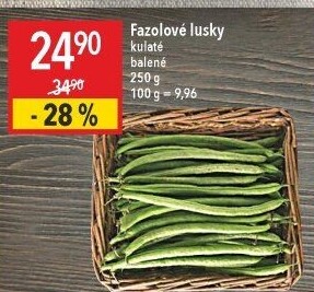 Lusky fazolové zelené