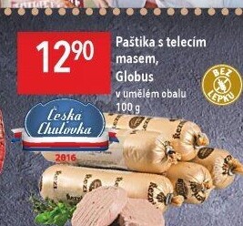 Paštika s telecím masem Játrovka Globus