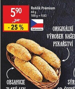 Rohlík Prémium