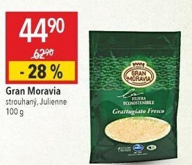 Sýr strouhaný Gran Moravia