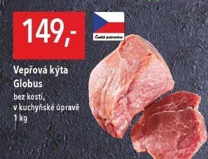 Vepřová kýta bez kosti Globus