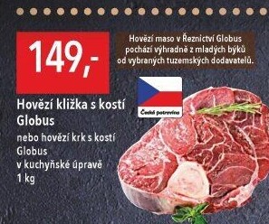 Hovězí kližka s kostí Globus