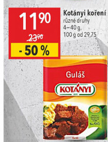 Koření Guláš Kotányi