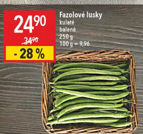 Lusky fazolové zelené
