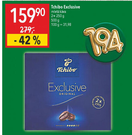Mletá káva Tchibo Exclusive