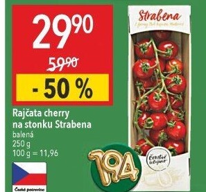 Rajčata cherry keříková Čerstvě utrženo