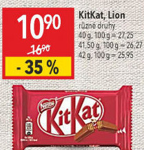 Tyčinka Finger Kit Kat Nestlé
