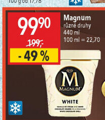 Zmrzlina v kelímku Magnum Algida