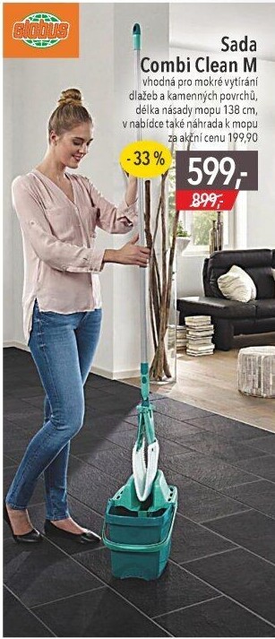Mop set Combi clean M Leifheit
