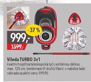 Mop set Turbo 3v1 Vileda