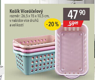 Plastový košík