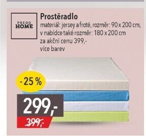 Prostěradlo Prego Home