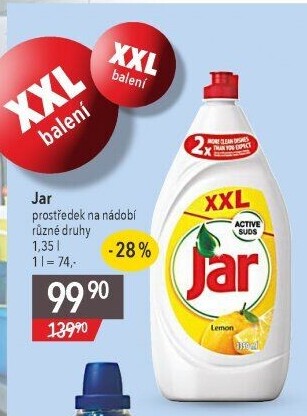 Prostředek na nádobí Jar